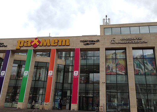 國外電梯工程案例-辛格林電梯入駐哈薩克斯坦新地標大型貿中心