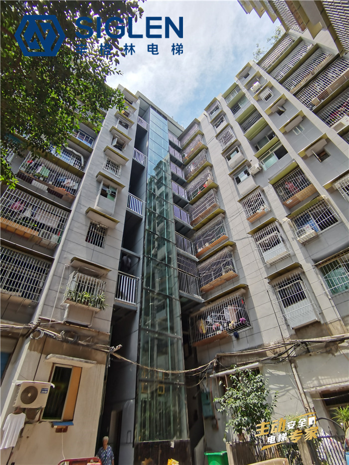 肇慶老樓加裝電梯公司民生工程，辛格林電梯獲居民點贊！