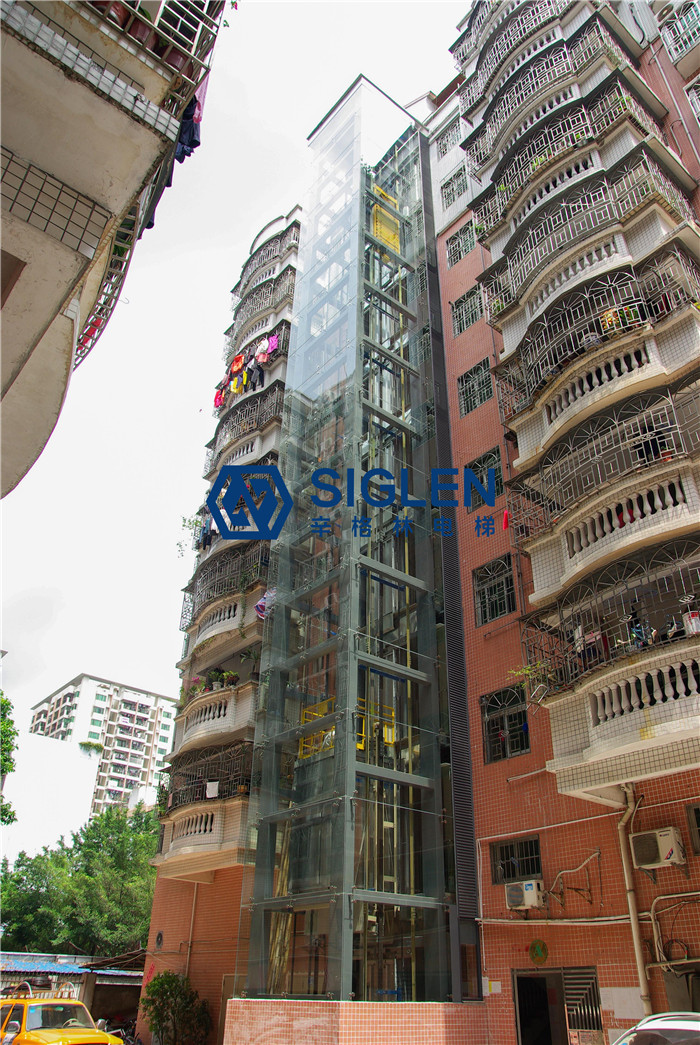 南充舊樓加建電梯 南充舊樓加建電梯