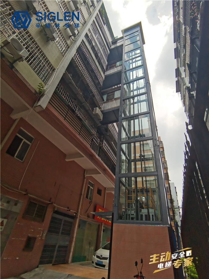 肇慶老住宅區加裝電梯